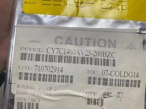 CY7C1460AV25-200BZC
